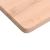 Blat de birou, 80x(36-40)x2,5 cm, lemn masiv de fag GartenMobel Dekor