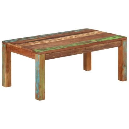 Măsuță de cafea, 110 x 55 x 40 cm, Lemn masiv recuperat GartenMobel Dekor