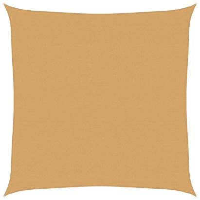 Pânză parasolar, nisipiu, 4x4 m, pătrat, 160 g/m², HDPE GartenMobel Dekor
