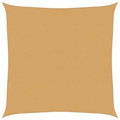 Pânză parasolar, nisipiu, pătrat, 7 x 7 m, 160 g/m², HDPE GartenMobel Dekor