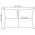 Pânză parasolar, nisipiu dreptunghiular 2x2,5 m, HDPE, 160 g/m² GartenMobel Dekor