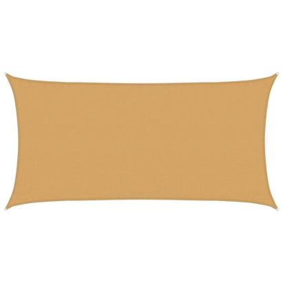 Pânză parasolar, nisipiu dreptunghiular 3x6 m HDPE 160 g/m² GartenMobel Dekor