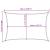 Pânză parasolar, nisipiu dreptunghiular 4x5 m, HDPE, 160 g/m² GartenMobel Dekor