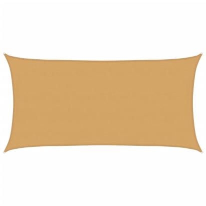 Pânză parasolar, nisipiu dreptunghiular 4x7 m HDPE 160 g/m² GartenMobel Dekor