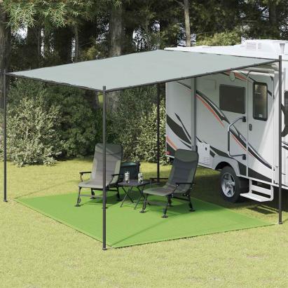 Covor pentru cort, verde deschis, 300x400 cm, HDPE GartenMobel Dekor