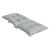 Perne scaun cu spătar înalt 4 buc. melanj gri 120x50x7cm textil GartenMobel Dekor