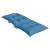 Perne scaun spătar înalt 4buc melanj albastru 120x50x7cm textil GartenMobel Dekor