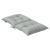 Perne scaun cu spătar scund 2 buc. melanj gri 100x50x7cm textil GartenMobel Dekor