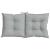 Perne scaun cu spătar scund 4 buc. melanj gri 100x50x7cm textil GartenMobel Dekor