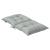 Perne scaun cu spătar scund 4 buc. melanj gri 100x50x7cm textil GartenMobel Dekor