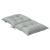 Perne scaun cu spătar scund 6 buc. melanj gri 100x50x7cm textil GartenMobel Dekor