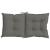 Perne scaun cu spătar scund 6 buc. melanj gri 100x50x7cm textil GartenMobel Dekor