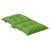 Perne scaun spătar scund 2 buc. melanj verde 100x50x7 cm textil GartenMobel Dekor