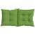 Perne scaun spătar scund 4 buc. melanj verde 100x50x7 cm textil GartenMobel Dekor