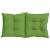 Perne scaun spătar scund 6 buc. melanj verde 100x50x7 cm textil GartenMobel Dekor