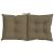 Perne scaun cu spătar mic 6 buc. melanj taupe 100x50x7cm textil GartenMobel Dekor