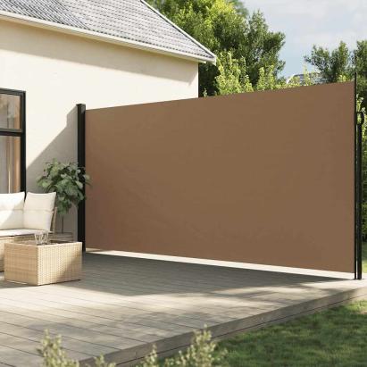 Copertina laterală retractabilă, gri taupe, 200x300 cm GartenMobel Dekor