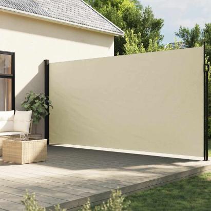 Copertina laterală retractabilă, crem, 220x300 cm GartenMobel Dekor