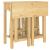Set mobilier de bar, 3 piese, lemn masiv de pin GartenMobel Dekor