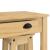 Set mobilier de bar, 3 piese, lemn masiv de pin GartenMobel Dekor