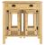 Set mobilier de bar, 3 piese, lemn masiv de pin GartenMobel Dekor