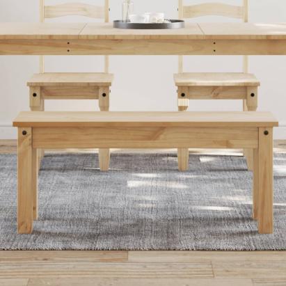 Banchetă de bucătărie PANAMA, 105x30x45 cm, lemn masiv pin GartenMobel Dekor
