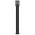 Lampă exterioară de podea cu priză, negru, 110 cm, oțel inox GartenMobel Dekor