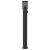 Lampă exterioară de podea cu priză, negru, 110 cm, oțel inox GartenMobel Dekor