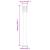 Lampă exterioară de podea cu priză, negru, 110 cm, oțel inox GartenMobel Dekor