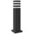 Lampă de podea de exterior, negru, 50 cm, aluminiu GartenMobel Dekor