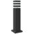Lampă exterioară de podea cu senzor, negru, 50 cm, aluminiu GartenMobel Dekor