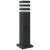 Lampă de podea de exterior cu priză, negru, 50 cm, aluminiu GartenMobel Dekor