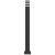 Lampă exterioară de podea cu priză, negru, 110 cm, aluminiu GartenMobel Dekor