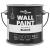 Vopsea de perete Negru 2,5 L Print pe perete GartenMobel Dekor