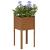 Jardinieră de grădină 45x45x88 cm, oțel rezistent la intemperii GartenMobel Dekor