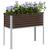 Jardinieră de grădină maro 100x45x90 cm oțel GartenMobel Dekor