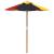 Umbrelă de grădină pentru copii cu stâlp din lemn, Ø120x140 cm GartenMobel Dekor