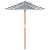 Umbrelă de grădină pentru copii cu stâlp din lemn, Ø120x140 cm GartenMobel Dekor