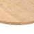 Blat de masă 80x40x2 cm lemn masiv de stejar oval GartenMobel Dekor