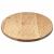 Blat de masă 100x50x2 cm lemn masiv de stejar oval GartenMobel Dekor