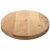 Blat de masă 120x60x4 cm lemn masiv de stejar oval GartenMobel Dekor