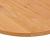 Blat de masă maro deschis 100x50x2 cm lemn masiv de stejar oval GartenMobel Dekor