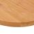 Blat de masă maro deschis 80x40x4 cm lemn masiv de stejar oval GartenMobel Dekor