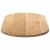 Blat de masă 100x50x2 cm lemn masiv de stejar oval GartenMobel Dekor