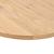 Blat de masă 120x60x2 cm lemn masiv de stejar oval GartenMobel Dekor