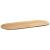 Blat de masă 140x60x2 cm lemn masiv de stejar oval GartenMobel Dekor