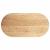 Blat de masă 120x60x4 cm lemn masiv de stejar oval GartenMobel Dekor