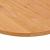 Blat de masă maro deschis 120x60x2 cm lemn masiv de stejar oval GartenMobel Dekor