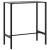 Masă de bar, negru, 100x50x110 cm, oțel vopsit electrostatic GartenMobel Dekor