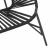 Scaun ouă de grădină Negru Poly Rattan GartenMobel Dekor